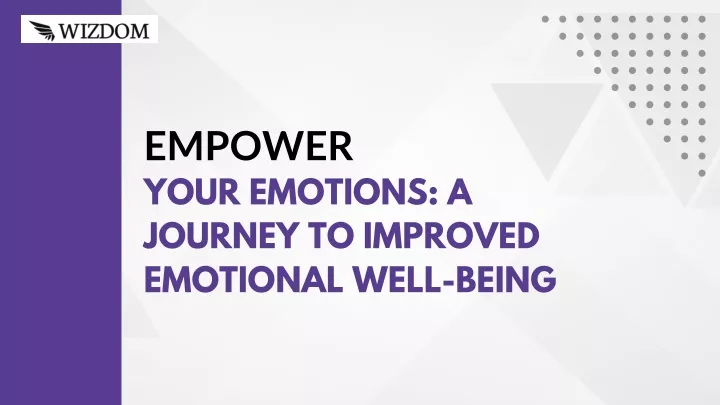 empower your emotions a journey to improved