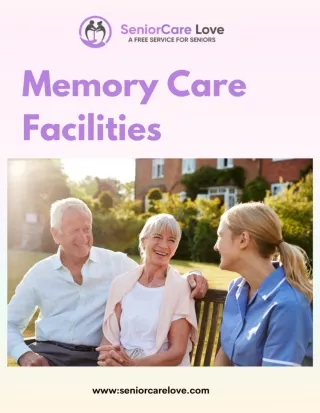 Discover Best Memory Care Facilities Near You