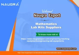 mathematics lab kits suppliers