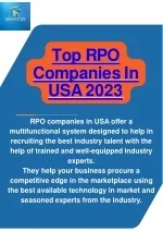 Top RPO Companies In USA 2023 - slide 1