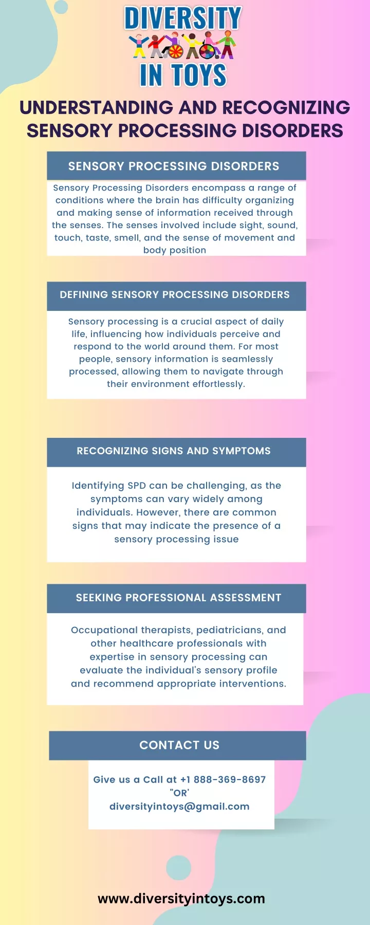 understanding and recognizing sensory processing