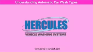understanding automatic car wash types