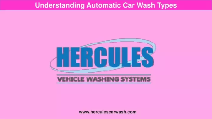 understanding automatic car wash types