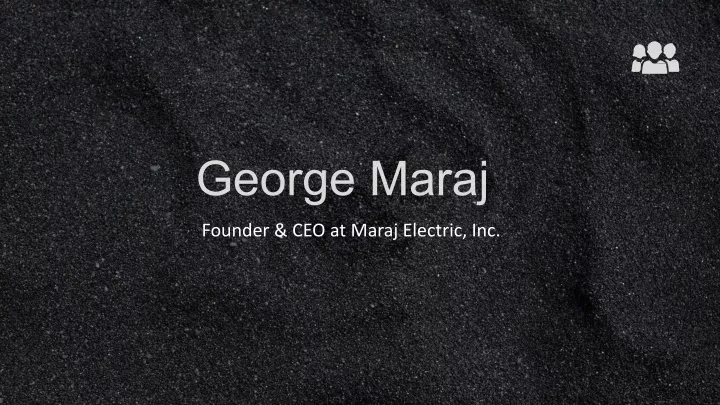 george maraj