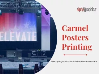 Carmel Posters Printing