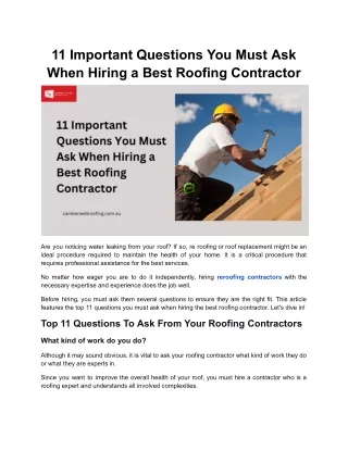 11 important questions you must ask when hiring