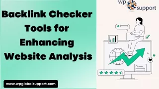 Backlink Checker Tools for Enhancing Website Analysis