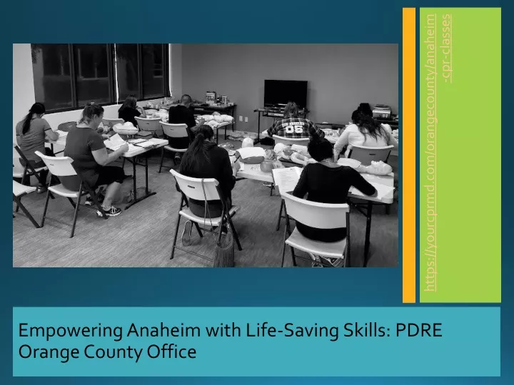 empowering anaheim with life saving skills pdre