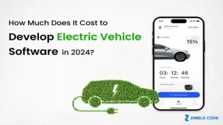 How Much Does It Cost to Develop Electric Vehicle Software?