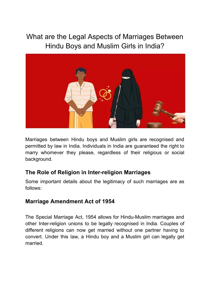 ppt-what-are-the-legal-aspects-of-marriages-between-hindu-boys-and