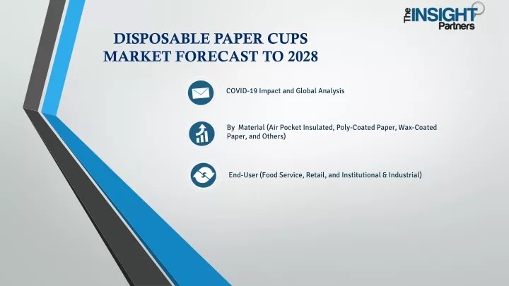 disposable paper cups market forecast to 2028