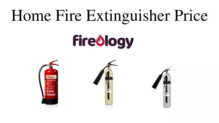 home fire extinguisher price