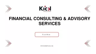 Best Financial Consultancy in Mauritius | Kick Advisory