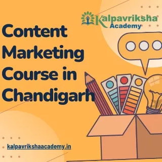 Content Marketing Course in Chandigarh