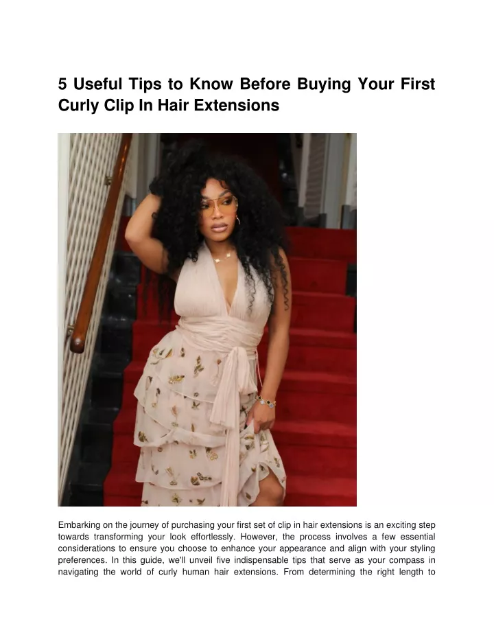 5 useful tips to know before buying your first