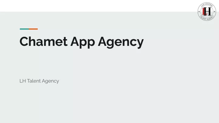 chamet app agency