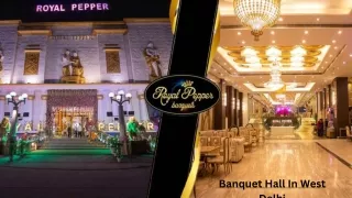 Best Banquet Hall In Delhi