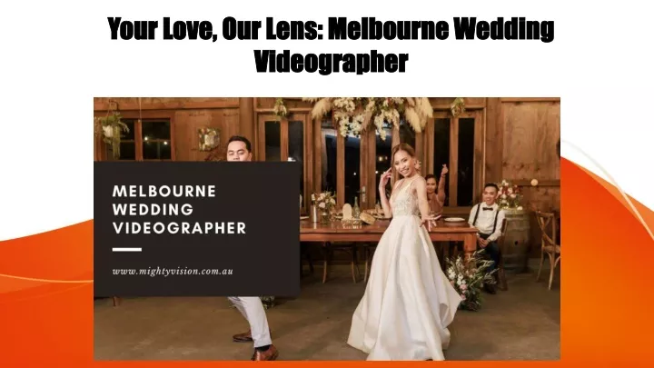 your love our lens melbourne wedding videographer