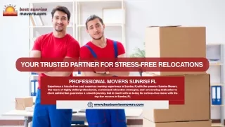 Your Trusted Partner for Stress-Free Relocations