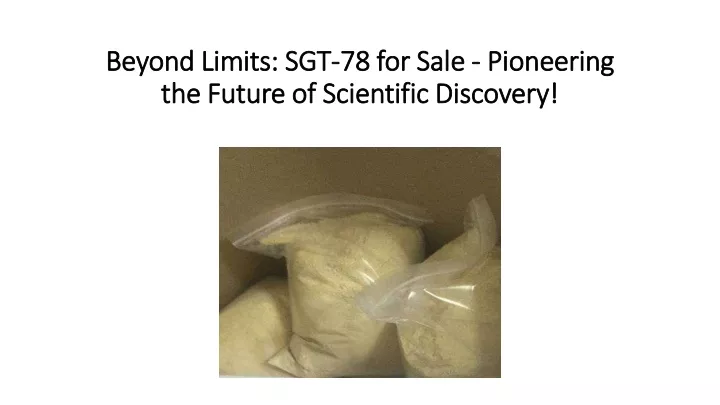 beyond limits sgt 78 for sale pioneering the future of scientific discovery