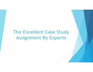 Case study assignment help