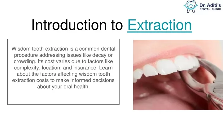 introduction to extraction