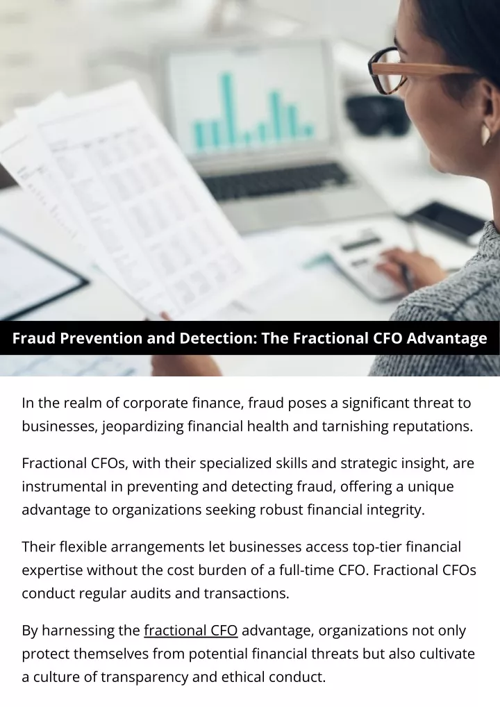 fraud prevention and detection the fractional