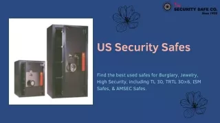 FirstSecuritySafe: Your Ultimate Choice for US Security Safes Safes