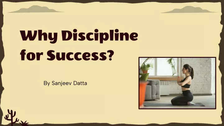 why discipline for success