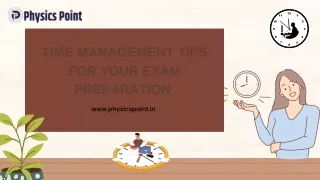 Time Management Tips to Use in Your Exam Preparation.