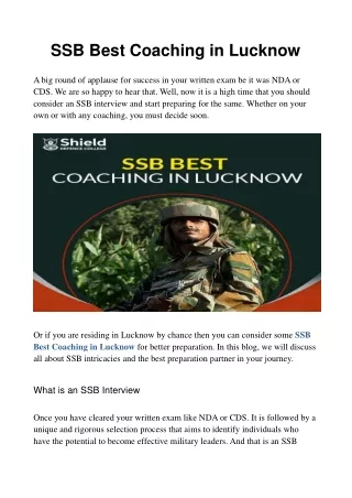 SSB-Best-Coaching-in-Lucknow