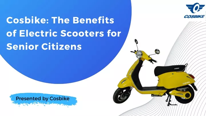 cosbike the benefits of electric scooters