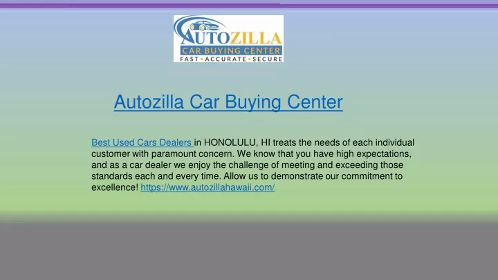 autozilla car buying center