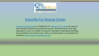 autozilla car buying center