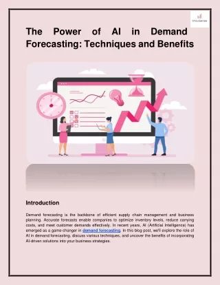 the power of ai in demand forecasting techniques