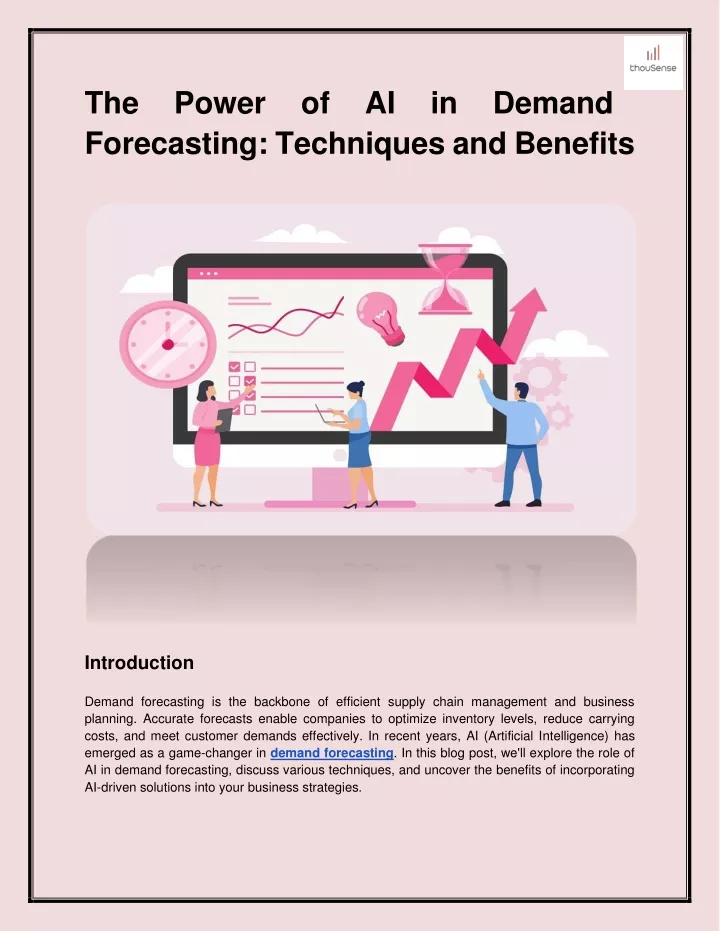 the power of ai in demand forecasting techniques