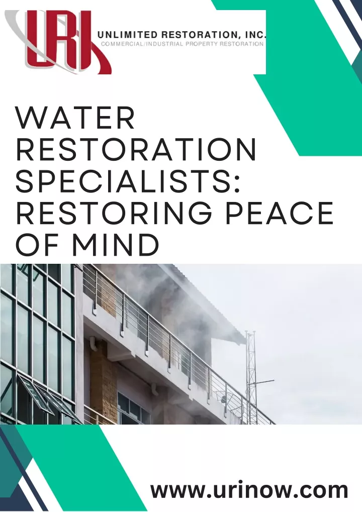 water restoration specialists restoring peace