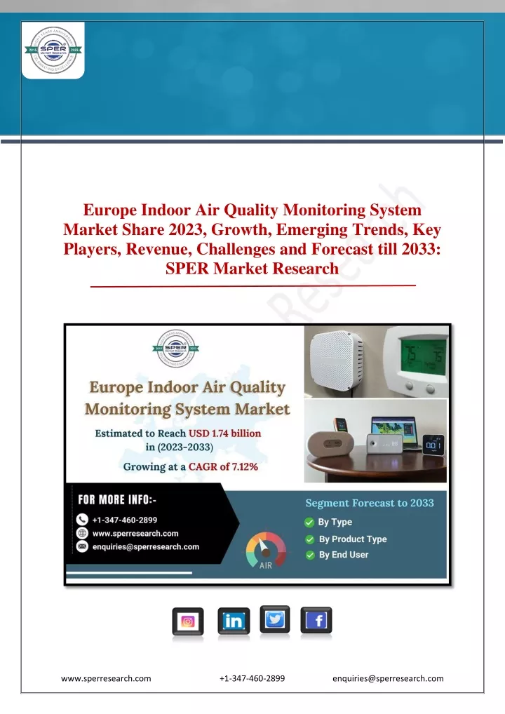 europe indoor air quality monitoring system