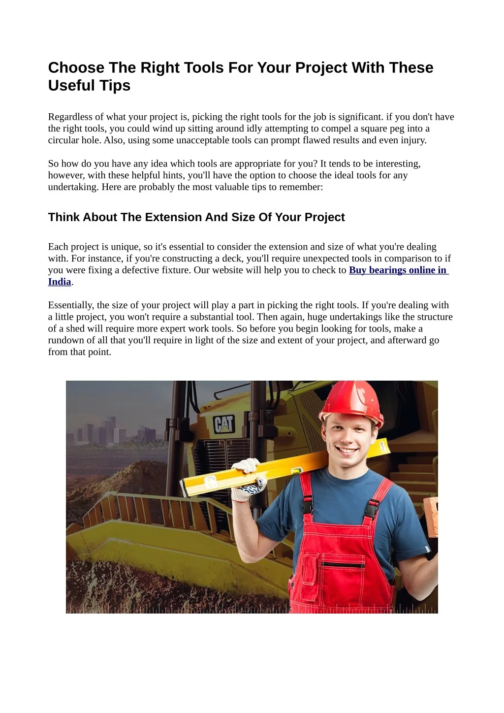 PPT - Choose The Right Tools For Your Project With These Useful Tips ...