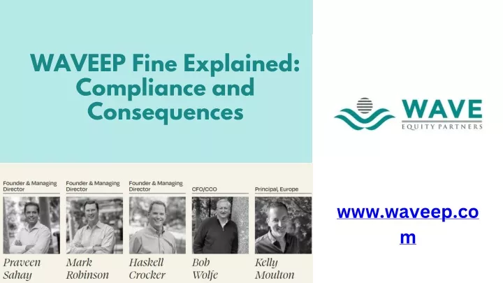 waveep fine explained compliance and consequences