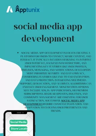 Unlocking Success: Comprehensive Guide to Social Media App Development.