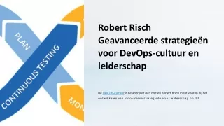 Robert Risch Geavanceerde strategieen voor DevOps