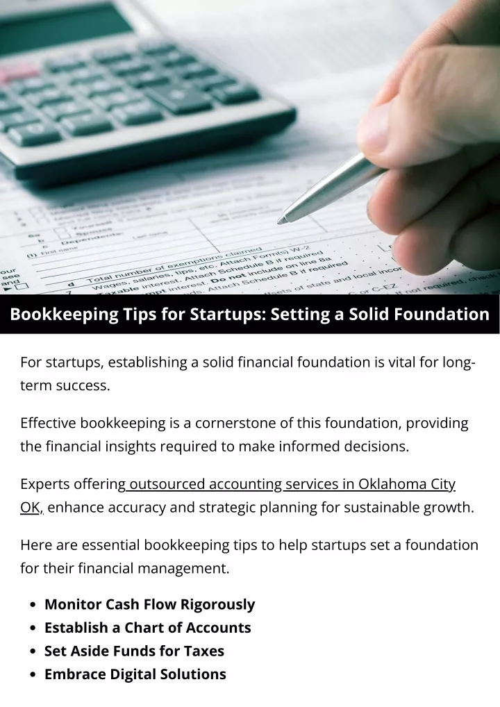 bookkeeping tips for startups setting a solid