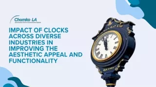 How Can You Choose the Best Clock for an Outdoor Area?
