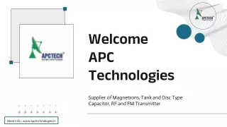MAGNETRON PRICE IN INDIA – APC Technologies