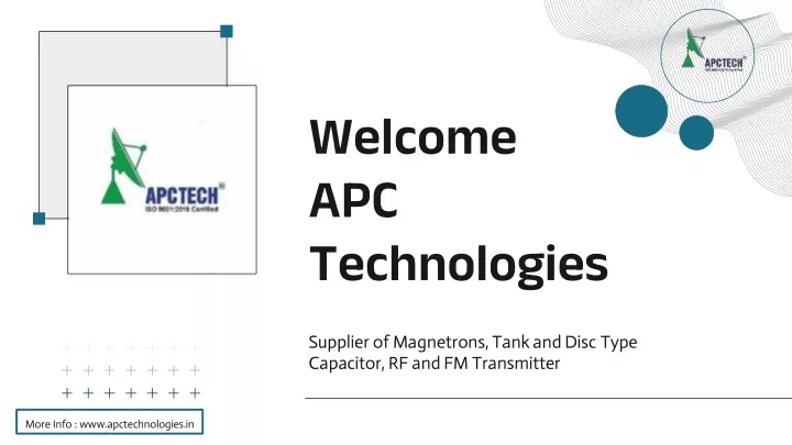 welcome apc technologies