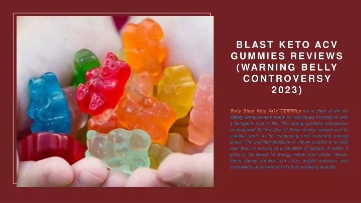 blast keto acv gummies reviews warning belly