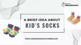 A Wide Verity Of Kid's Socks For Wholesale
