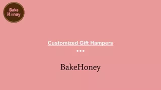 Customize gift hamper