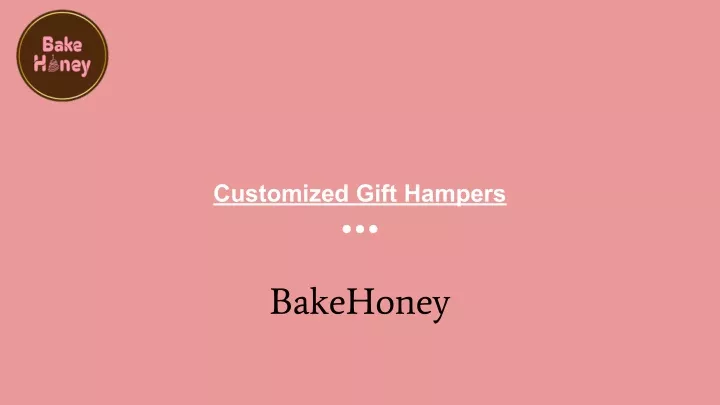 customized gift hampers